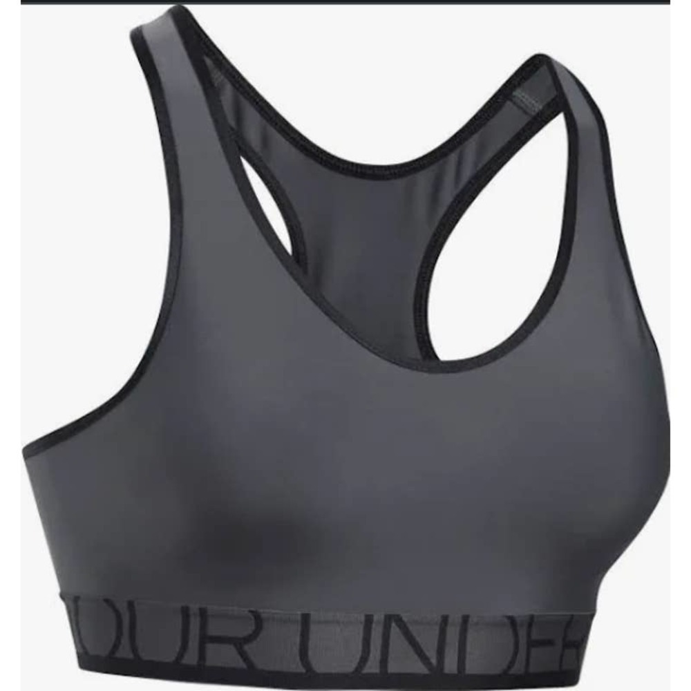 Under Armour Sports Bra Gray Black XS